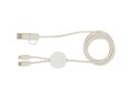 Câble 5 en 1 Citala en plastique recyclé de 150 cm pour la synchronisation des données et la charge rapide de 27 W 2