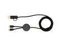 Câble 5 en 1 Citala en plastique recyclé de 150 cm pour la synchronisation des données et la charge rapide de 27 W 10