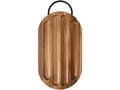 Planche à découper Prestige en acacia avec couteau à pain 1