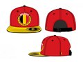 Casquette Belgique avec visière plate 1