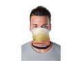 Foulard multi-usages Zoya en RPET avec impression par sublimation, ourlets et couche en polaire