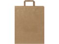 Sac en papier Kraft 80-90 g/m² avec poignées plates, grande taille 7