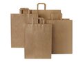 Sac en papier Kraft 90-100 g/m² avec poignées plates, XXL 10