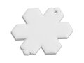 Attache réfléchissante RFX™ en PVC en forme de flocon de neige 1