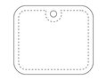 Attache réfléchissante RFX™ rectangulaire en PVC, XL 2