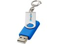 Clé USB rotative avec porte-clés 80