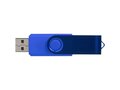 Clé USB rotative métallisée 27