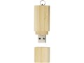Clé USB 3.0 en bambou avec porte-clés 2