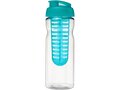 Bouteille de sport et infuseur H2O Base® 650 ml avec couvercle à clapet 19