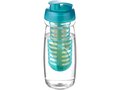 Bouteille de sport et infuseur H2O Pulse® 600 ml avec couvercle à clapet 26