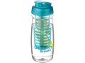 Bouteille de sport et infuseur H2O Pulse® 600 ml avec couvercle à clapet 27