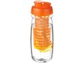 Bouteille de sport et infuseur H2O Pulse® 600 ml avec couvercle à clapet 30