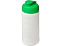 Bouteille de sport Baseline Rise de 500 ml recyclée avec couvercle rabattable