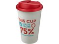 Gobelet Americano® Eco recyclé de 350 ml avec couvercle anti-déversement 33