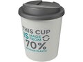 Gobelet recyclé Americano® Espresso Eco de 250 ml avec couvercle anti-déversement 39