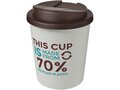 Gobelet recyclé Americano® Espresso Eco de 250 ml avec couvercle anti-déversement 42