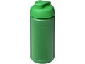 Bouteille de sport Baseline de 500 ml recyclée avec couvercle rabattable 16