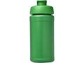 Bouteille de sport Baseline de 500 ml recyclée avec couvercle rabattable 18