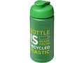 Bouteille de sport Baseline de 500 ml recyclée avec couvercle rabattable 17