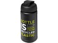 Bouteille de sport Baseline de 500 ml recyclée avec couvercle rabattable 21