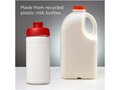 Bouteille de sport Baseline de 500 ml recyclée avec couvercle rabattable 27