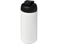 Bouteille de sport Baseline de 500 ml recyclée avec couvercle rabattable 28