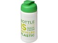 Bouteille de sport Baseline de 500 ml recyclée avec couvercle rabattable 33