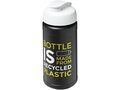 Bouteille de sport Baseline de 500 ml recyclée avec couvercle rabattable 37