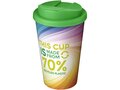 Gobelet avec isolation Brite-Americano® Eco de 350 ml et anti-déversement 28