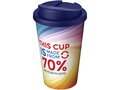 Gobelet avec isolation Brite-Americano® Eco de 350 ml et anti-déversement 35