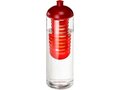 Bouteille et infuseur H2O Vibe 850 ml avec couvercle dôme 16