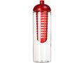 Bouteille et infuseur H2O Vibe 850 ml avec couvercle dôme 18