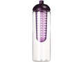 Bouteille et infuseur H2O Vibe 850 ml avec couvercle dôme 15