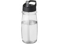 Bouteille de sport H2O Pulse avec couvercle à bec verseur - 600 ml