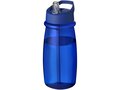 Bouteille de sport H2O Pulse avec couvercle à bec verseur - 600 ml