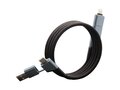 Câble de charge magnétique ultra rapide 4-en-1 de 100 W SCX.design C52 en rPET
