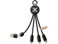 Câble de charge 5-en-1 SCX.design C14 de 15 W 2