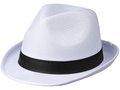 Chapeau Trilby - Blanc 1