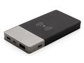 Powerbank 5000 mAh et induction 5W finition gomme