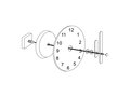 Clock DYO 280 x 300 mm 1