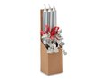 Ensemble de 3 bougies coniques