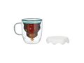 Tasse double paroi en verre 2