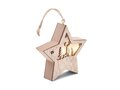 Suspension étoile MDF avec led