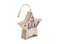 Suspension étoile MDF avec led 3