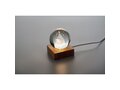 Boule de Noël verre avec LED 5