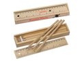 Boite en bois, set de dessin