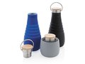 Bouteille en silicone pliable étanche