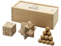 Casse-tête chinois en bois 3 pièces 6