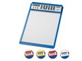 Porte-bloc a pince avec calculatrice solaire