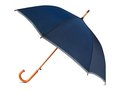 Parapluie automatique bord argente 3